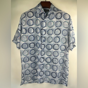 Bassiri Men’s Size M Short Sleeve Button Shirt Retro Limited‎ Collection